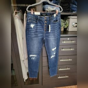 Judy Blue destroyed jeans. New without tags.